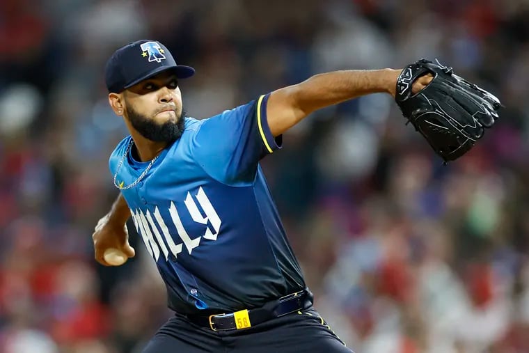 After struggling a few weeks ago, Seranthony Domínguez is finding success by having more of a plan when he goes out to the mound.