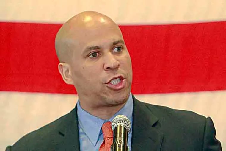 Newark Mayor, Cory Booker speaks during 119th Annual Labor Day Observance at Collingswood. Aug.30, 2013( AKIRA SUWA  /  Staff Photographer ) 

Labor leaders, scholarship recipients and NJ Democratic politicians, including Newark Mayor Cory Booker, state Senate President Stephen Sweeney, Congressman Robert Andrews, State Sen. Barbara Buono will honor Labor Day in Collingswood and give a humanitarian award to State Sen. Donald Norcross