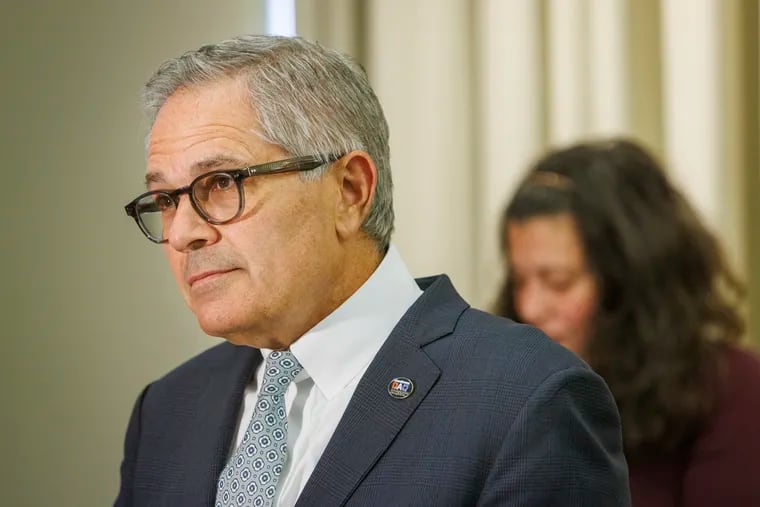 Philadelphia District Attorney Larry Krasner in a file photo from earlier this year.
