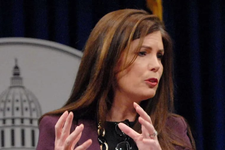 Attorney General Kathleen Kane announced the results of a lengthy investigation.