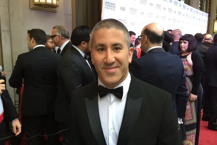 Michael Solomonov will be on ‘The Rachael Ray’ show on Friday. He’s pictured here at the James Beard Awards