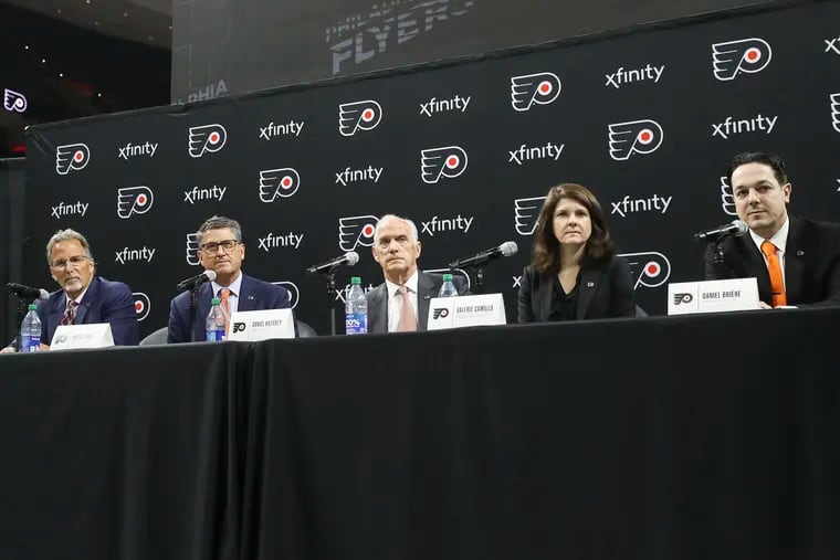 The Flyers "new era of orange" is a huge gamble given the lack of front-office experience for general manager Danny Brière and president of hockey operations Keith Jones.