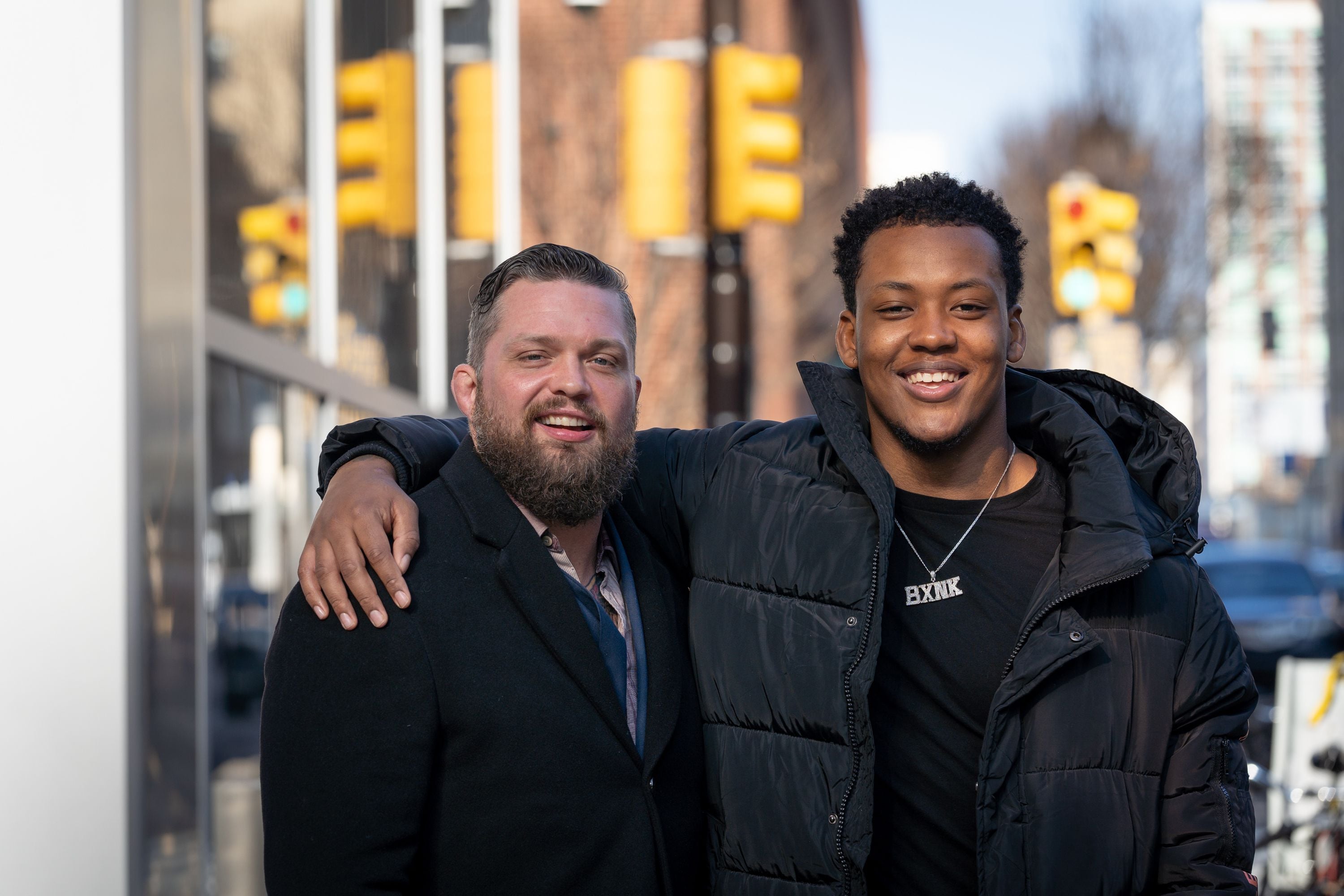 Philly dad and newly adopted son head to the Super Bowl as NFL Commissioner  Roger Goodell's VIP guests