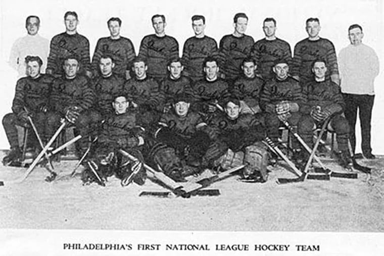The short, sad history of Philly's first NHL team