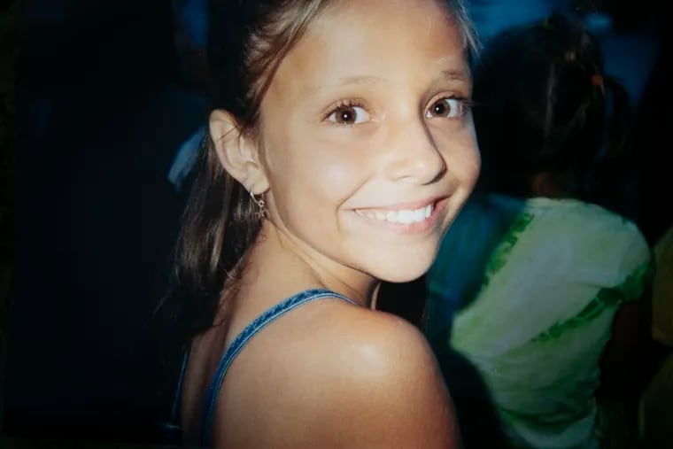 This is 10-year-old Sarah Ripoli. She was only 6 when she witnessed the shooting death of her mother, Brenda, at the hands of her father, Frank Jr., in 1999. Now 28, she is telling the world a secret she had kept even from close friends: "I was that girl."