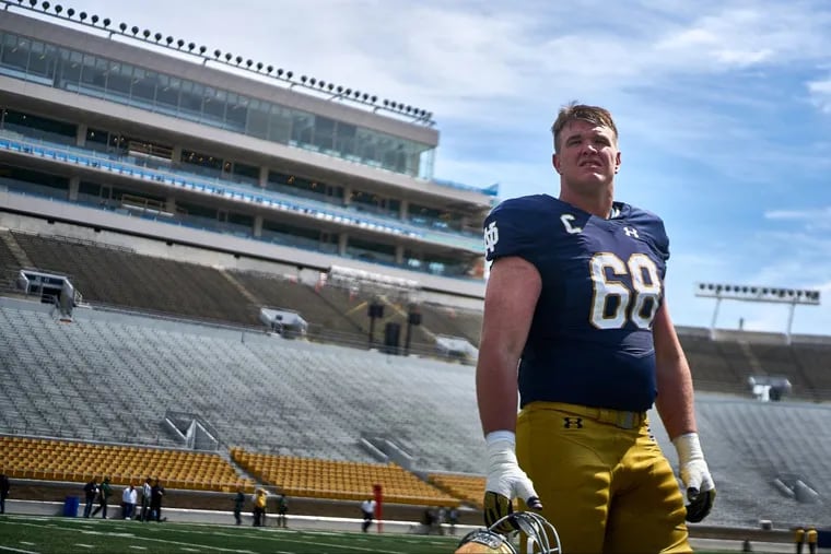 Notre Dame all-American Mike McGlinchey to savor his final season