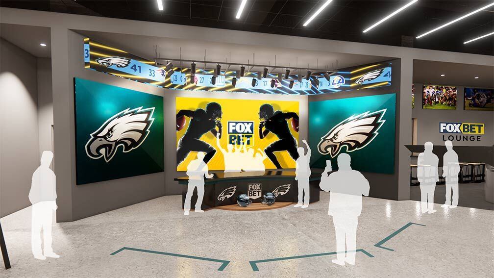 Philadelphia Eagles Fanduel Lounge