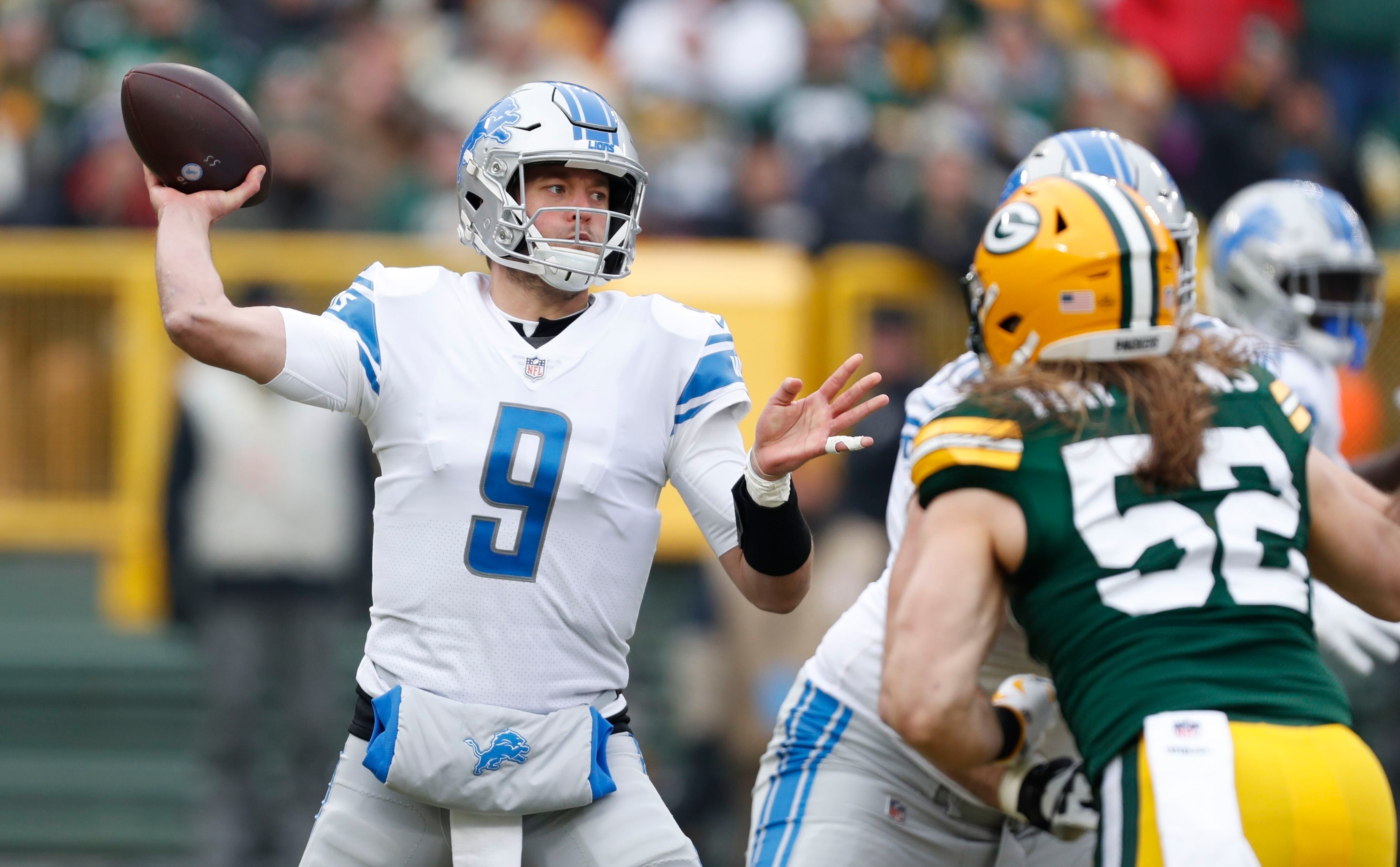 Detroit Lions QB Matthew Stafford: 'I feel bad for Carson' Wentz