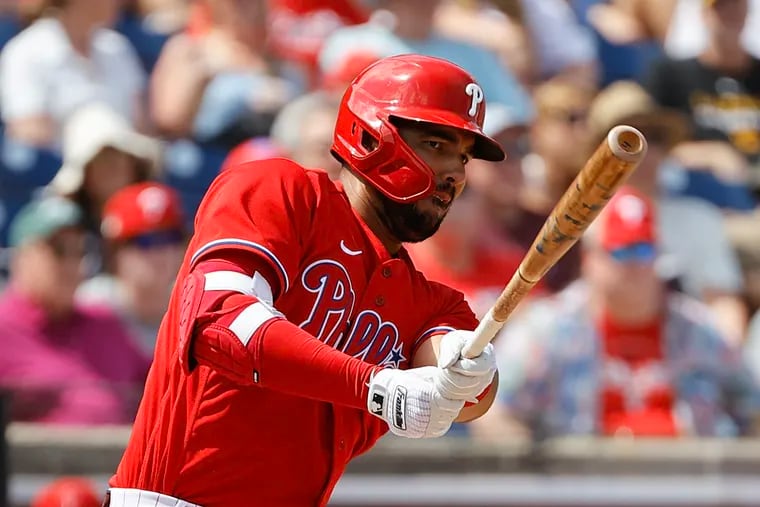 Phillies' Darick Hall to have thumb surgery; Kody Clemens will take over at  first base