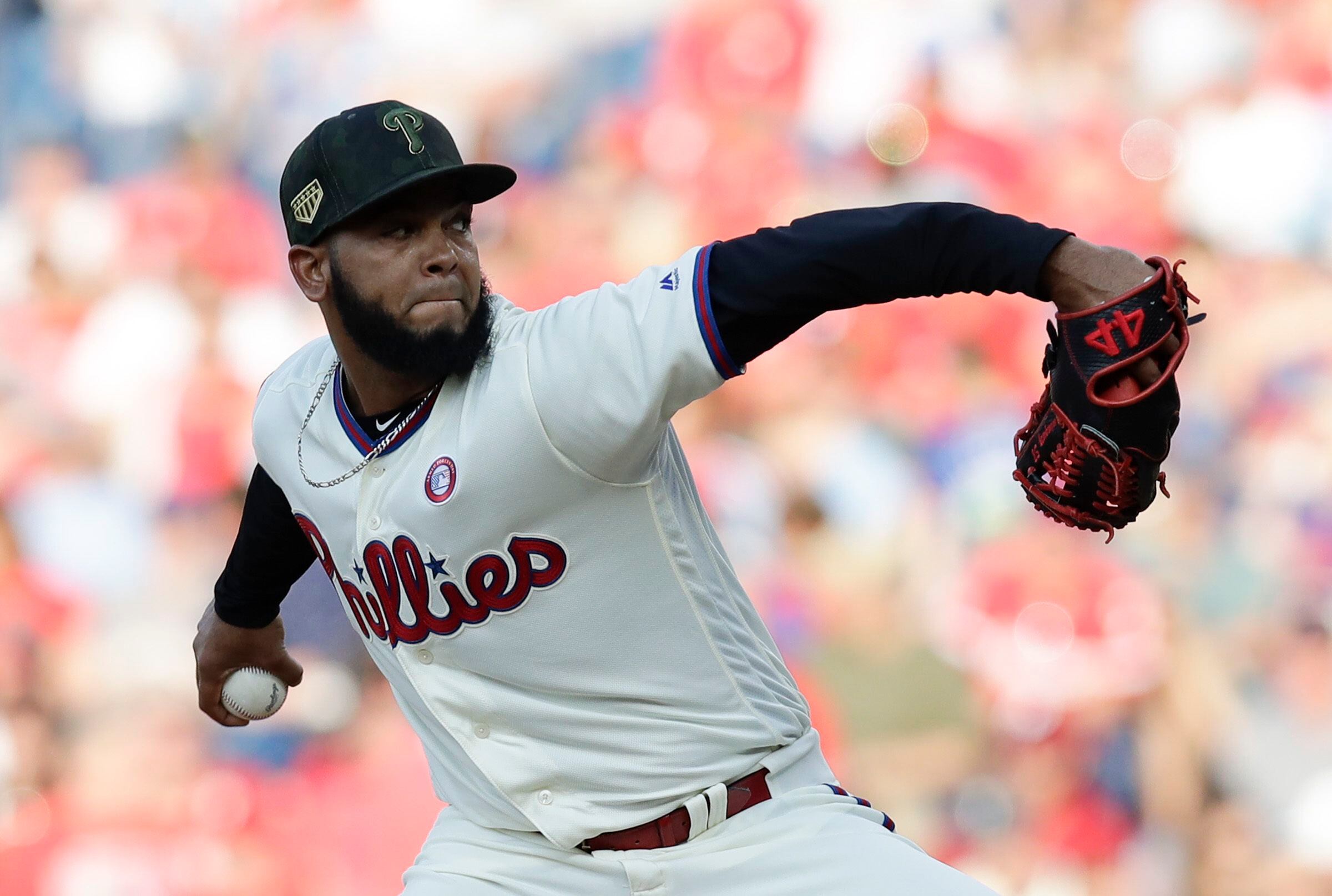 Phillies' Seranthony Domínguez, now at peace, opens up about Tommy John  surgery, COVID-19 odyssey - The Athletic