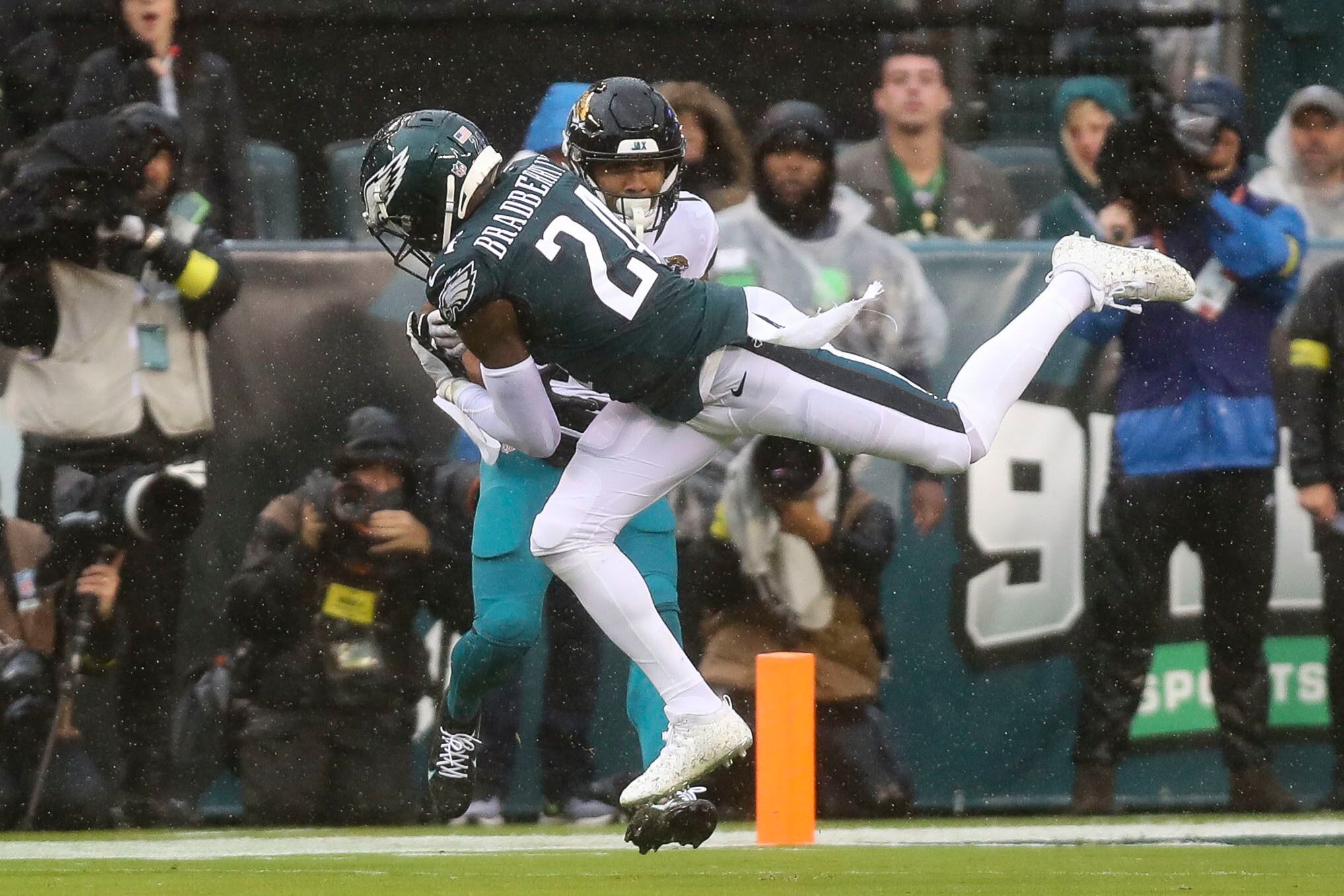 Why did Eagles — who survive in OT — put win in jeopardy by scoring late TD  vs. Commanders? 