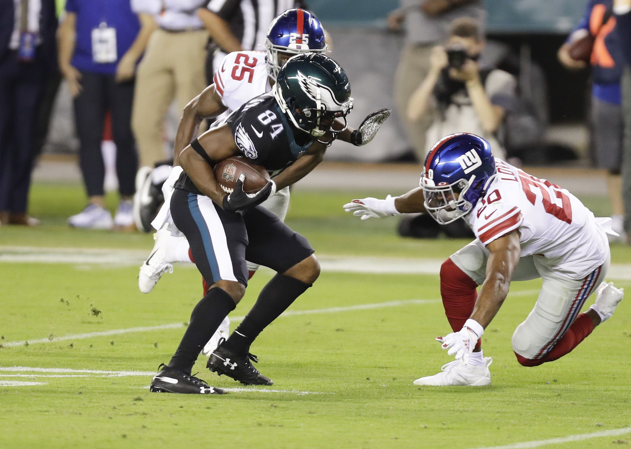 John McMullen on X: Boston Scott week. #Eagles #NYGiants https