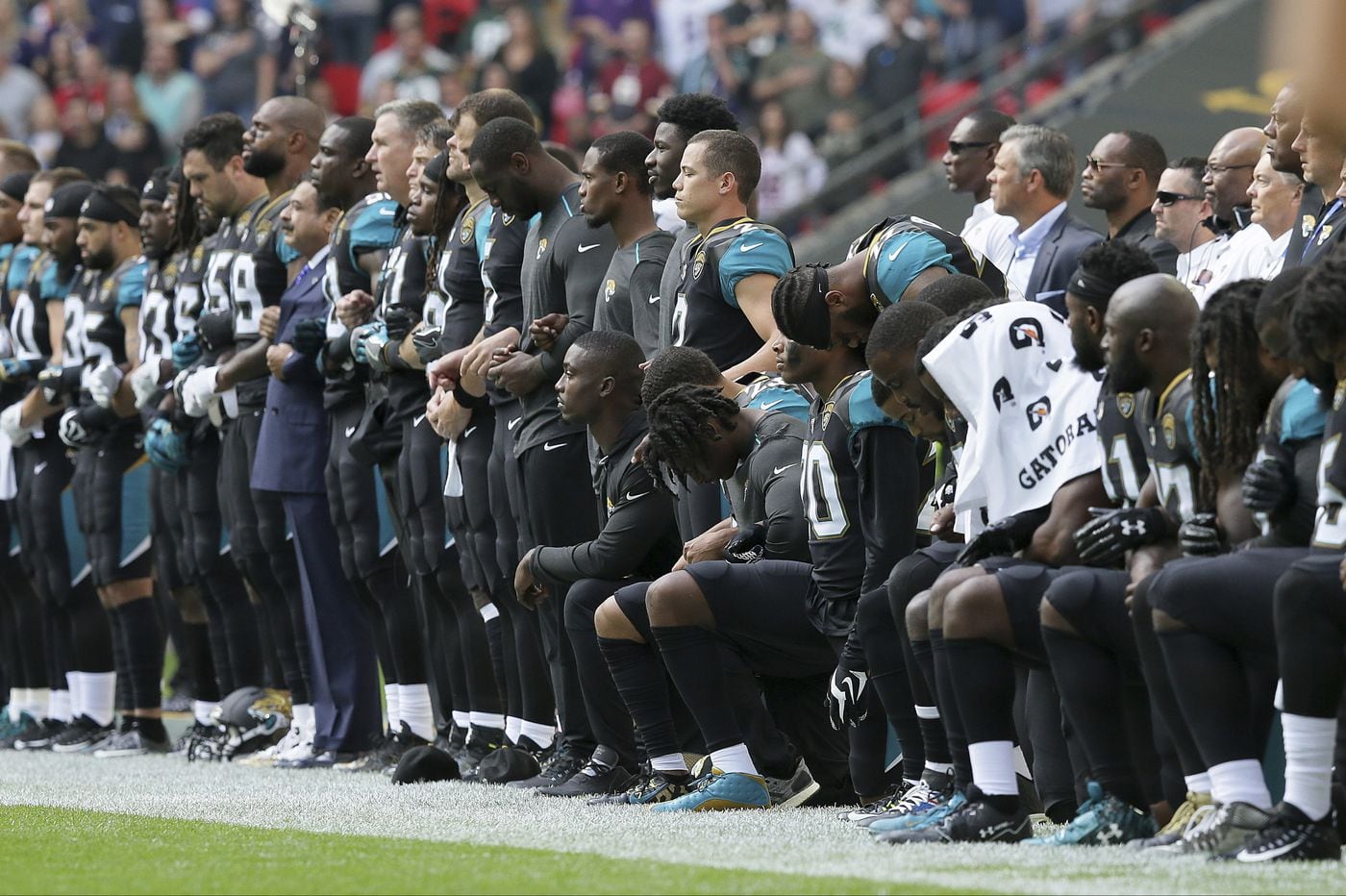 The Nfl Says No Kneeling Take A Stand Opinion Black