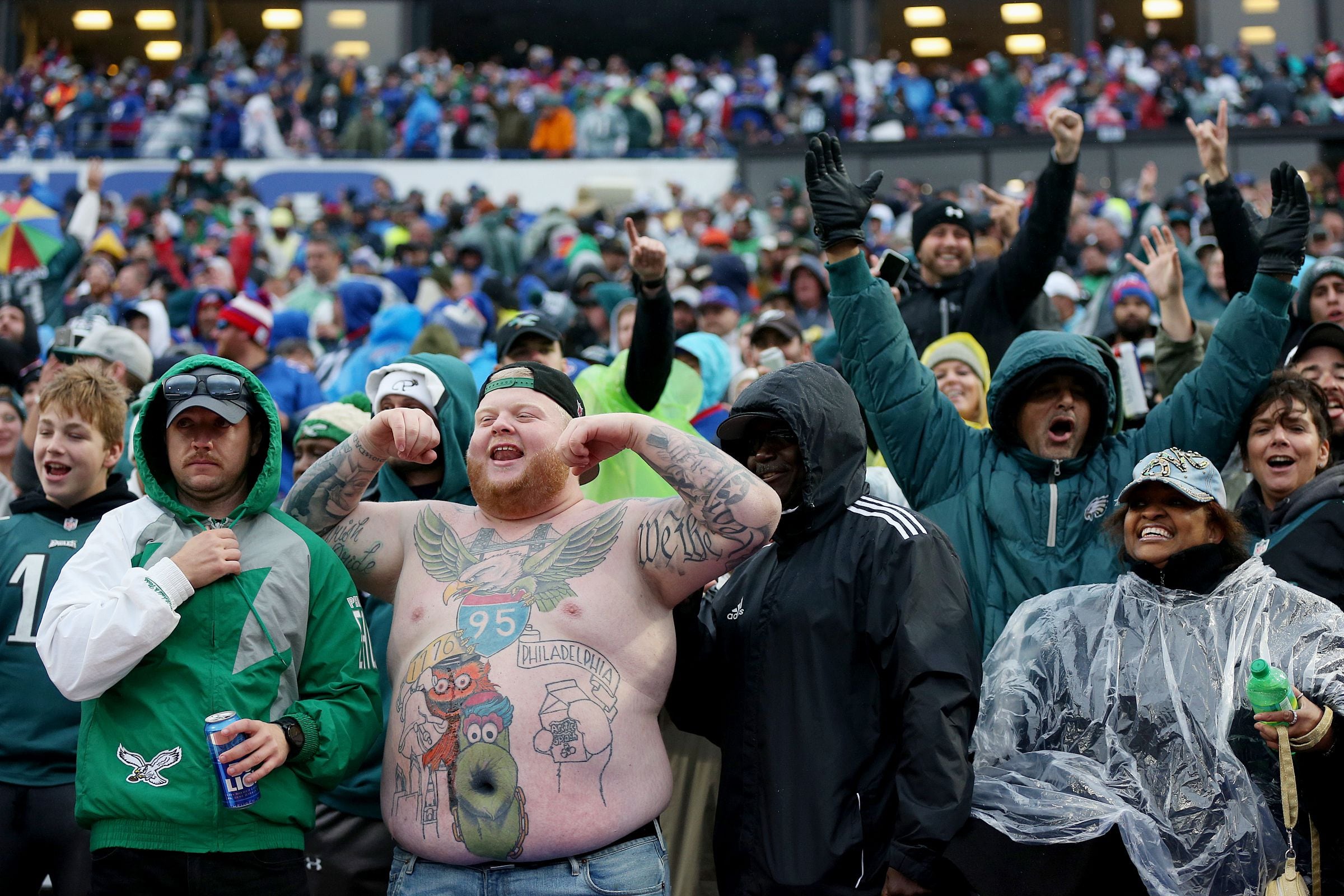 Rob Dunphy, the 'Phanatic tattoo guy,' is ready for an epic Philly sports  weekend