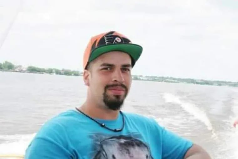 Christopher Cabrera, 38, was struck by a driver while waiting to cross the street in Kensington on July 17.