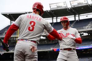 Philadelphia Phillies - What a weekend it was! Check out all the stats of  our four-game sweep over the Nationals ➡️ bit.ly/3zy0Hra