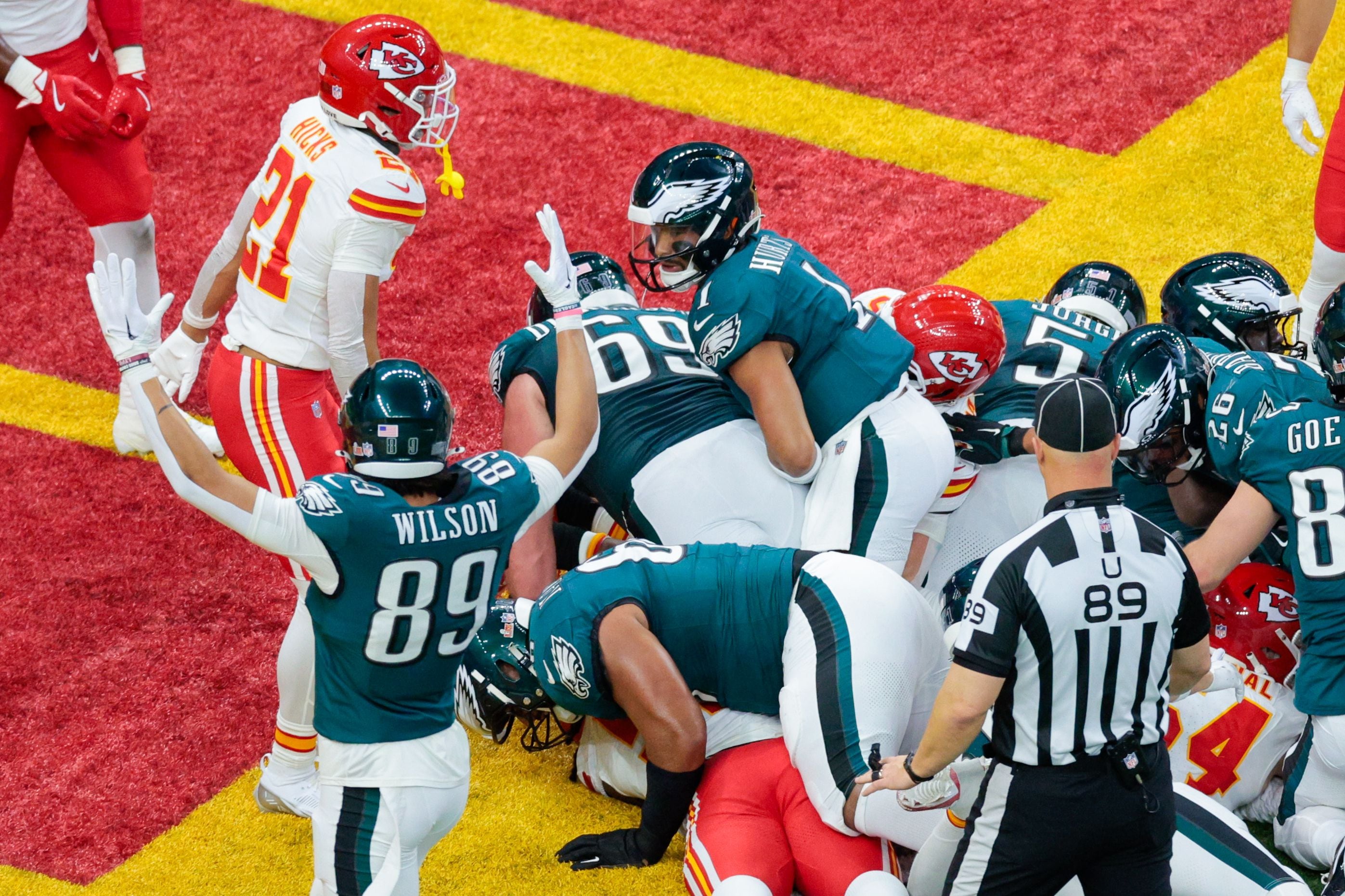 Tush Push faces NFL rule change proposal that could could ban Eagles' play