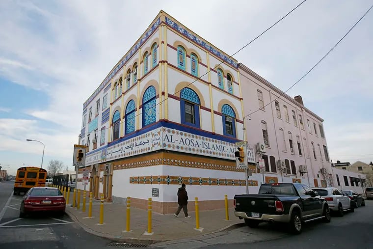 File photo of the Al Aqsa Islamic Society, on Germantown Avenue near Jefferson Street.