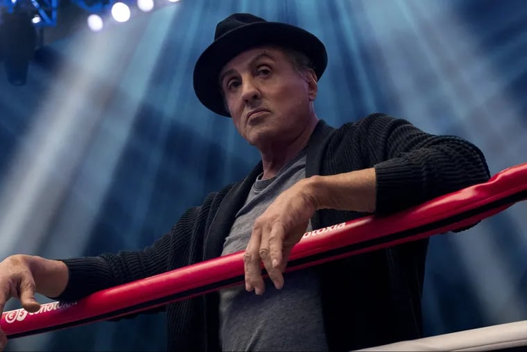 This image released by Metro Goldwyn Mayer Pictures / Warner Bros. Pictures shows Sylvester Stallone in a scene from "Creed II."