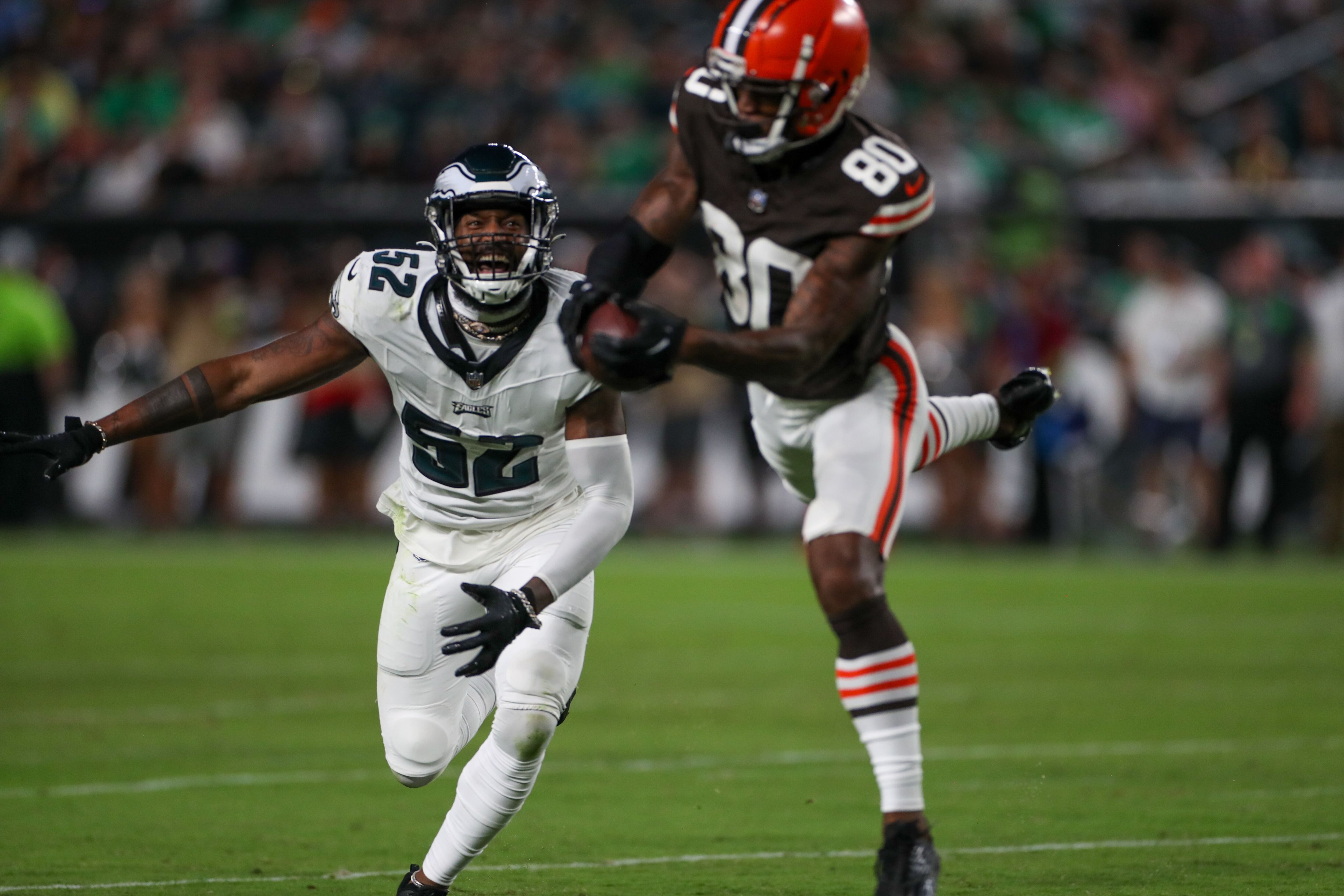 Which Eagles stood out or struggled during their 18-18 tie against the  Browns? – Philly Sports