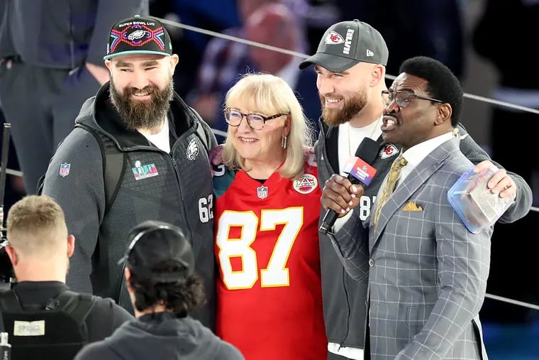 Donna Kelce Shares Amazing Super Bowl Gameday Outfit