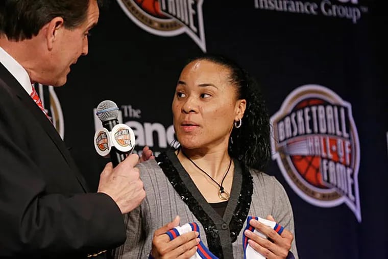 A big award for Dawn Staley; a lifetime of words from John Chaney