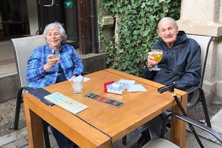 Barbara and Larry Piquet on one of their many excursions.