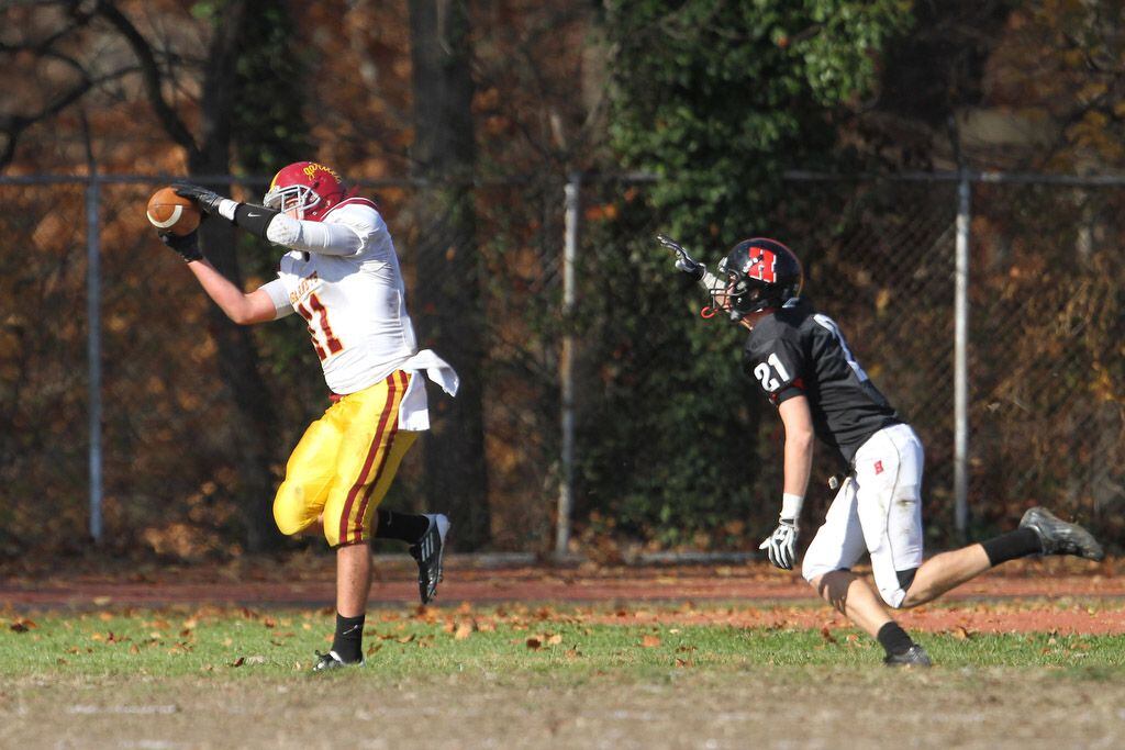 Haddonfield defeats Haddon Heights in annual Thanksgiving Day