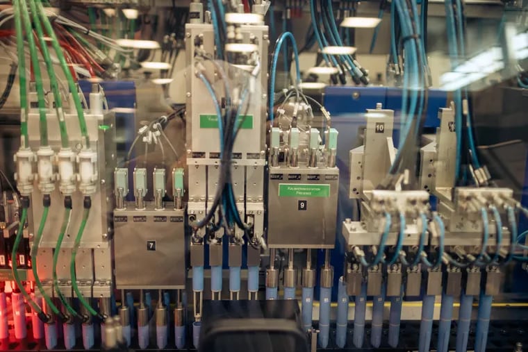 Injection pens on the Wegovy line at the Novo Nordisk A/S production facilities in Hillerod, Denmark. MUST CREDIT: Carsten Snejbjerg/Bloomberg