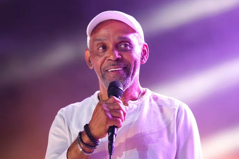 Philly soul singer Frankie Beverly performs at the Essence Festival at the Mercedes-Benz Superdome on July 7, 2019, in New Orleans. Beverly died Sept. 10. He was 77.  (Photo by Donald Traill / Invision)