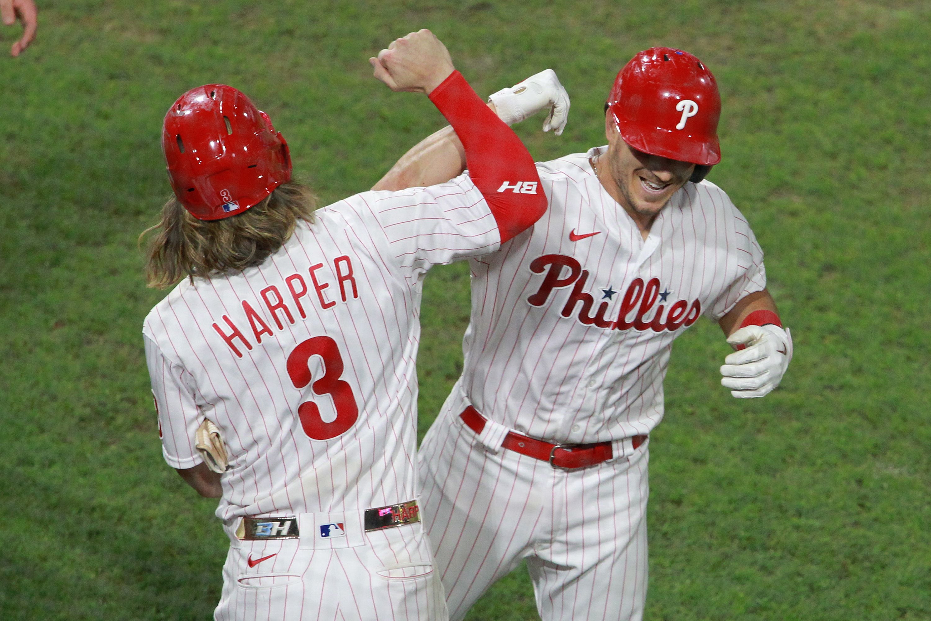 Phillies lose Bryce Harper, J.T. Realmuto and a game to Blue Jays