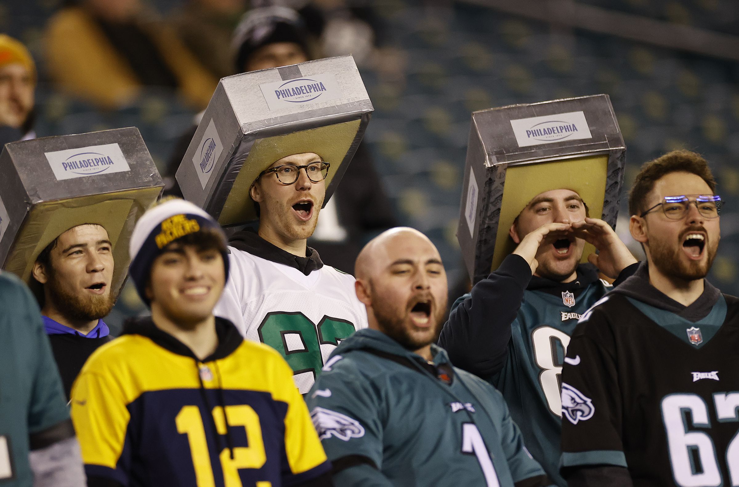 Photos from the Eagles' Sunday night victory over the Packers