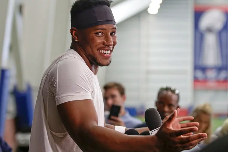 For Saquon Barkley, young fatherhood is the greatest motivation to