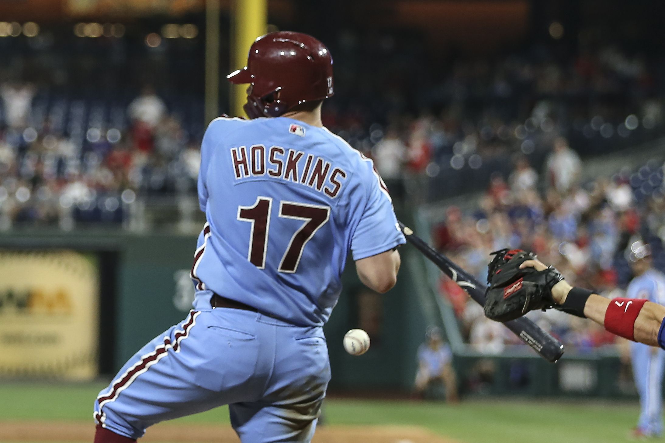 Rhys Hoskins works his way out of lengthy funk at important time  Phillies  Nation - Your source for Philadelphia Phillies news, opinion, history,  rumors, events, and other fun stuff.