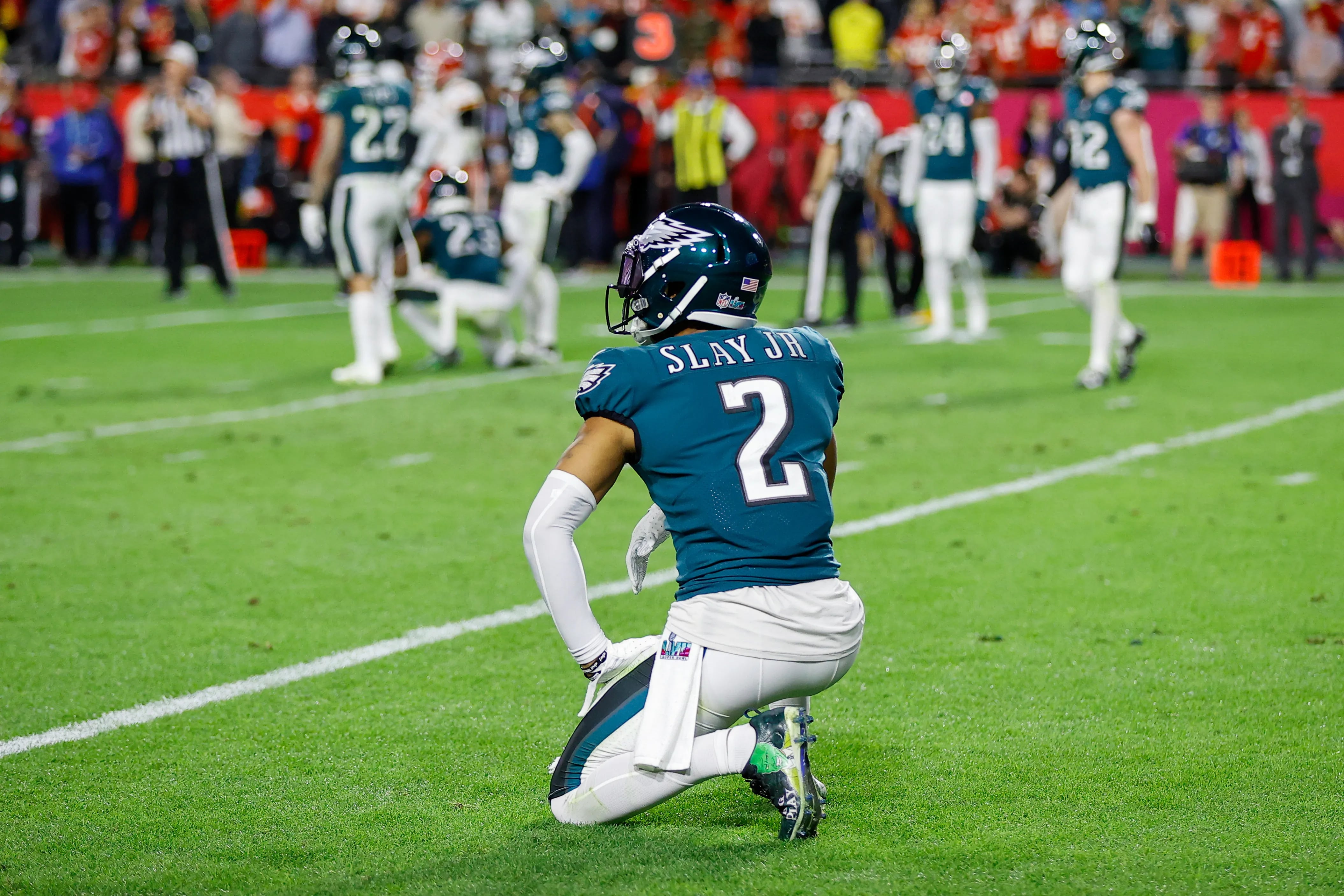 Photos of Philadelphia Eagles 38-35 loss to Kansas City Chiefs in