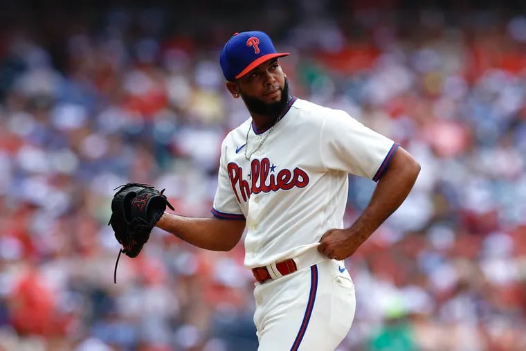 Phillies injuries: Seranthony Domínguez placed on IL with strained side  muscle