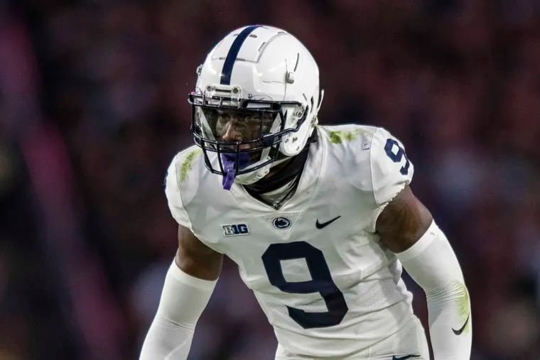 Penn State cornerback Joey Porter Jr. had to wait an extra day but he was selected Friday in the NFL draft.