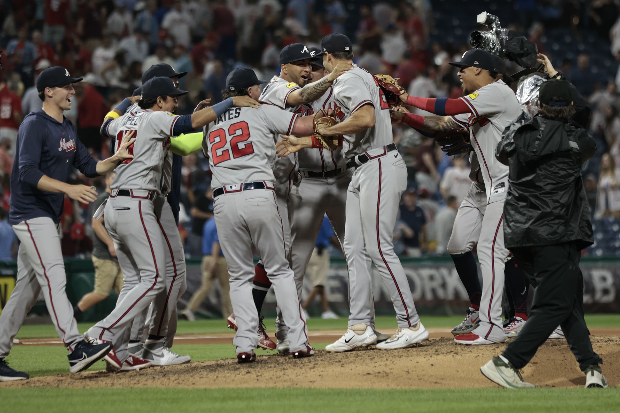 Atlanta Braves on X: Three perfect strikes from the champs