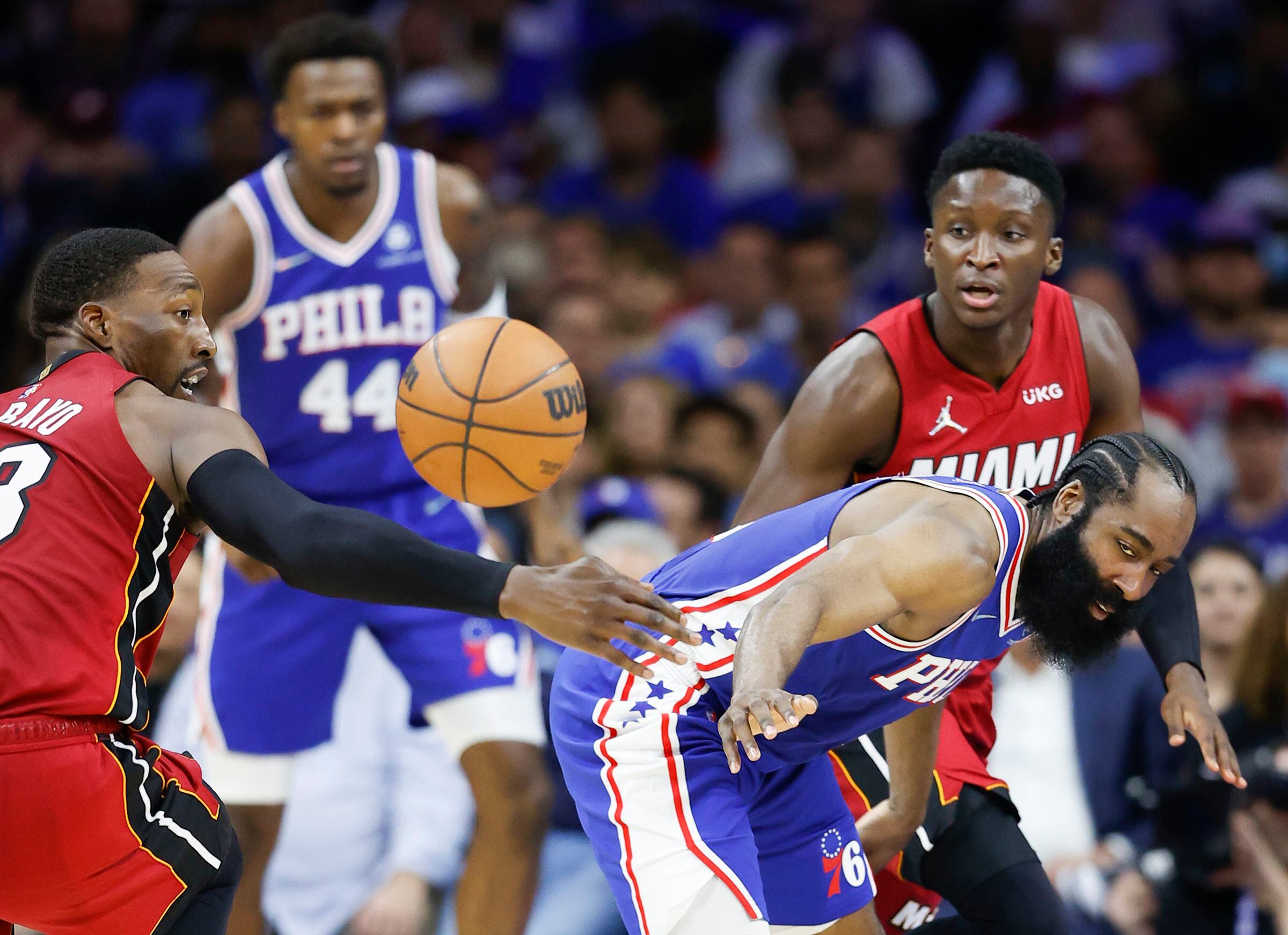 Danny Green Philadelphia 76ers Game-Used #14 Red Statement Edition Jersey  vs. New York Knicks on October 26 2021