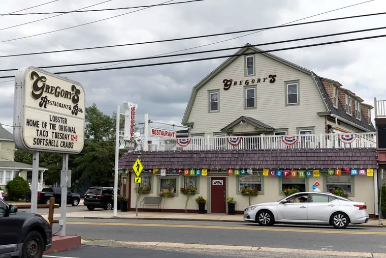 Gregory's Restaurant & Bar in Somers Point, N.J.