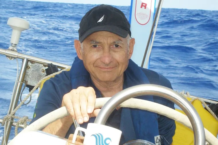 Raymond F. Hopkins loved to sail the sea and crossed the Atlantic Ocean in his 70s.