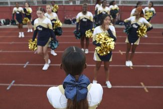 Eagles cheerleaders, Swoop surprise local team heading to nationals - CBS  Philadelphia