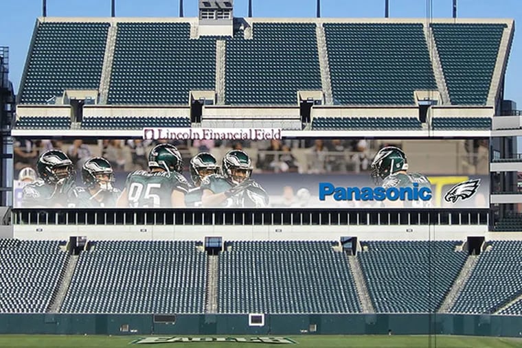 Revitalized Lincoln Financial Field features highest-resolution