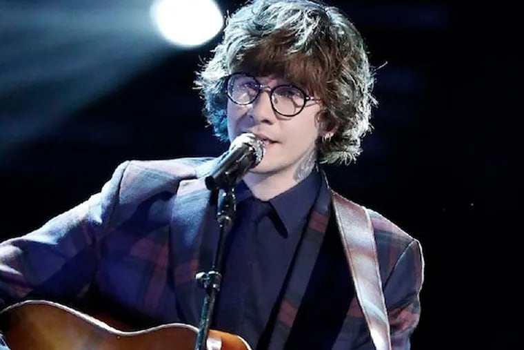 Matt McAndrew, who gave up his day jobs at Trader Joe's and Bach to Rock to compete, had the No. 1 tune on iTunes.  (NBC)