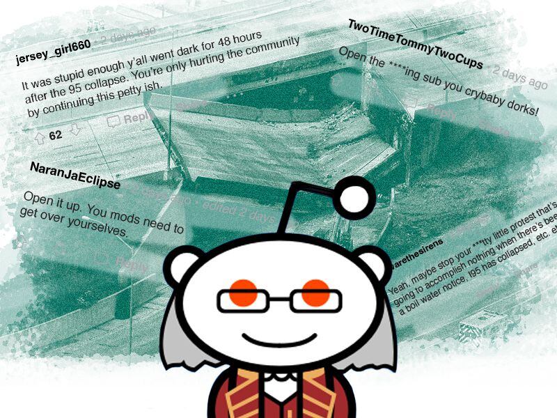 Reddit goes DARK in response to new policies 😳 #reddit #api #subreddit  #controversy #news #shorts 