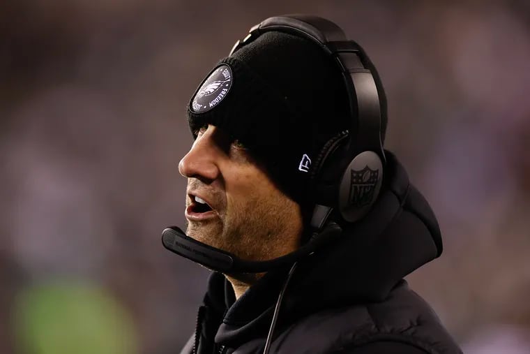 Eagles coach Nick Sirianni not a finalist for NFL coach of the year