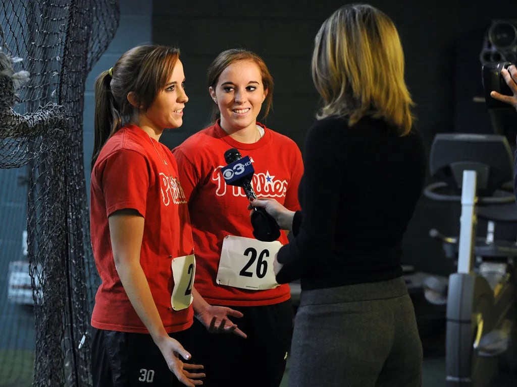 Phillies name new ballgirls, including twins