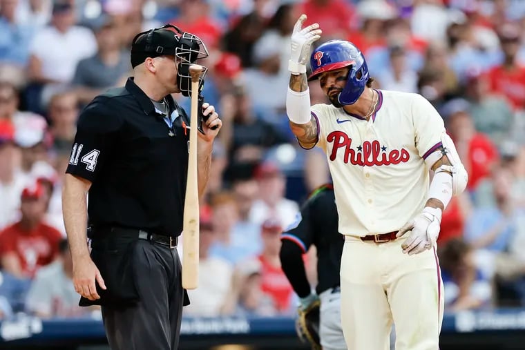 Phillies’ offense struggles in loss to Miami Marlins