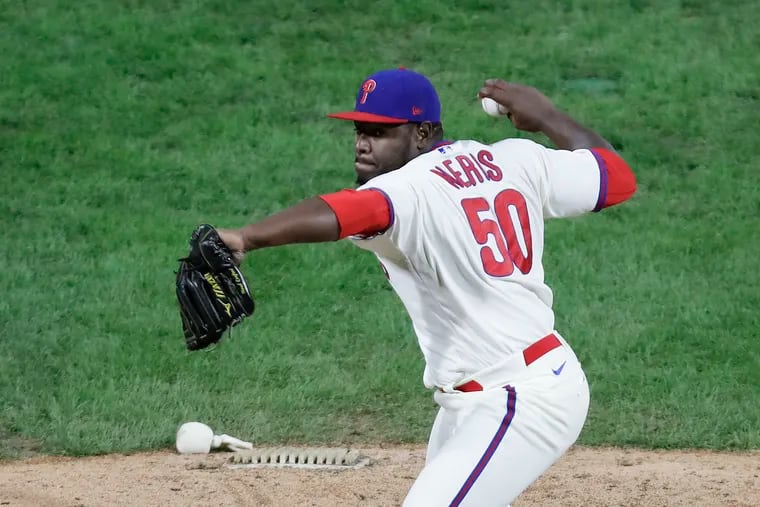 Hector Neris is one of the few Phillies relievers back from the 2020 team.