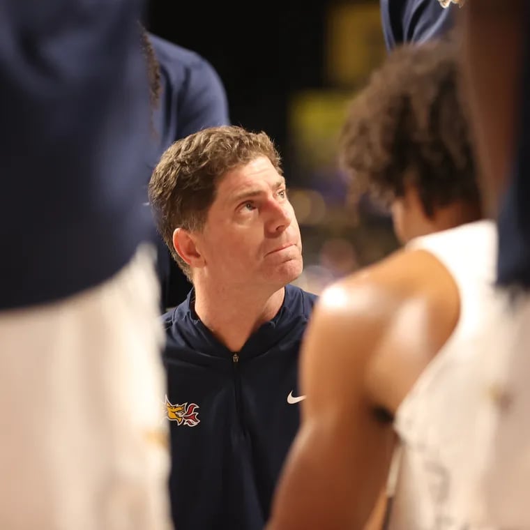 Drexel coach Zach Spiker, 47, who has been a basketball coach for 24 years, will be tasked with rebuilding his roster once again this season.